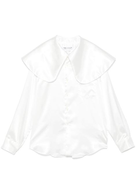 Camicia con colletto oversize in nero Comme Des Garçons Comme Des Garçons - donna